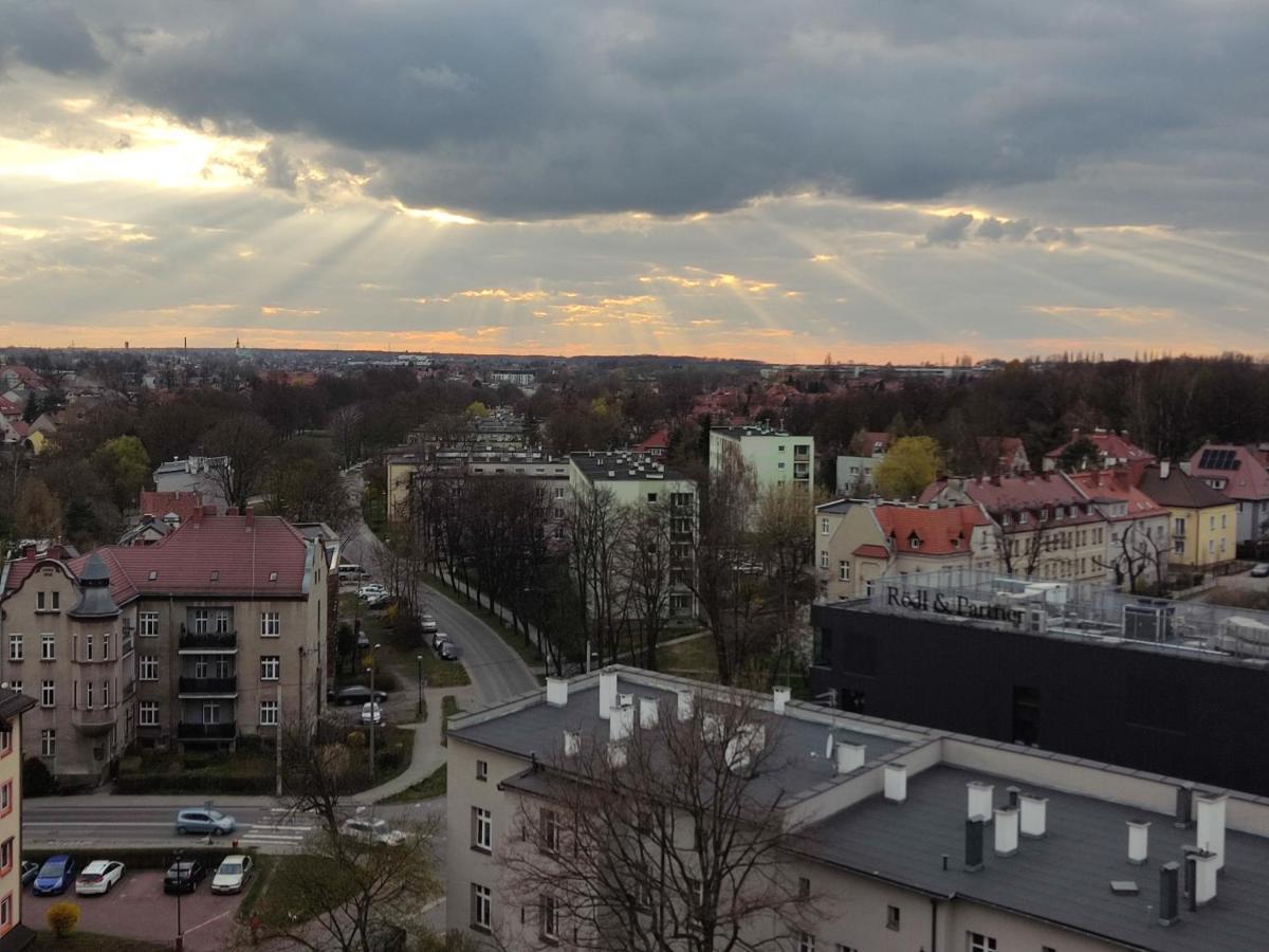 Apartament Z Widokiem Na Miasto Ґлівіце Екстер'єр фото
